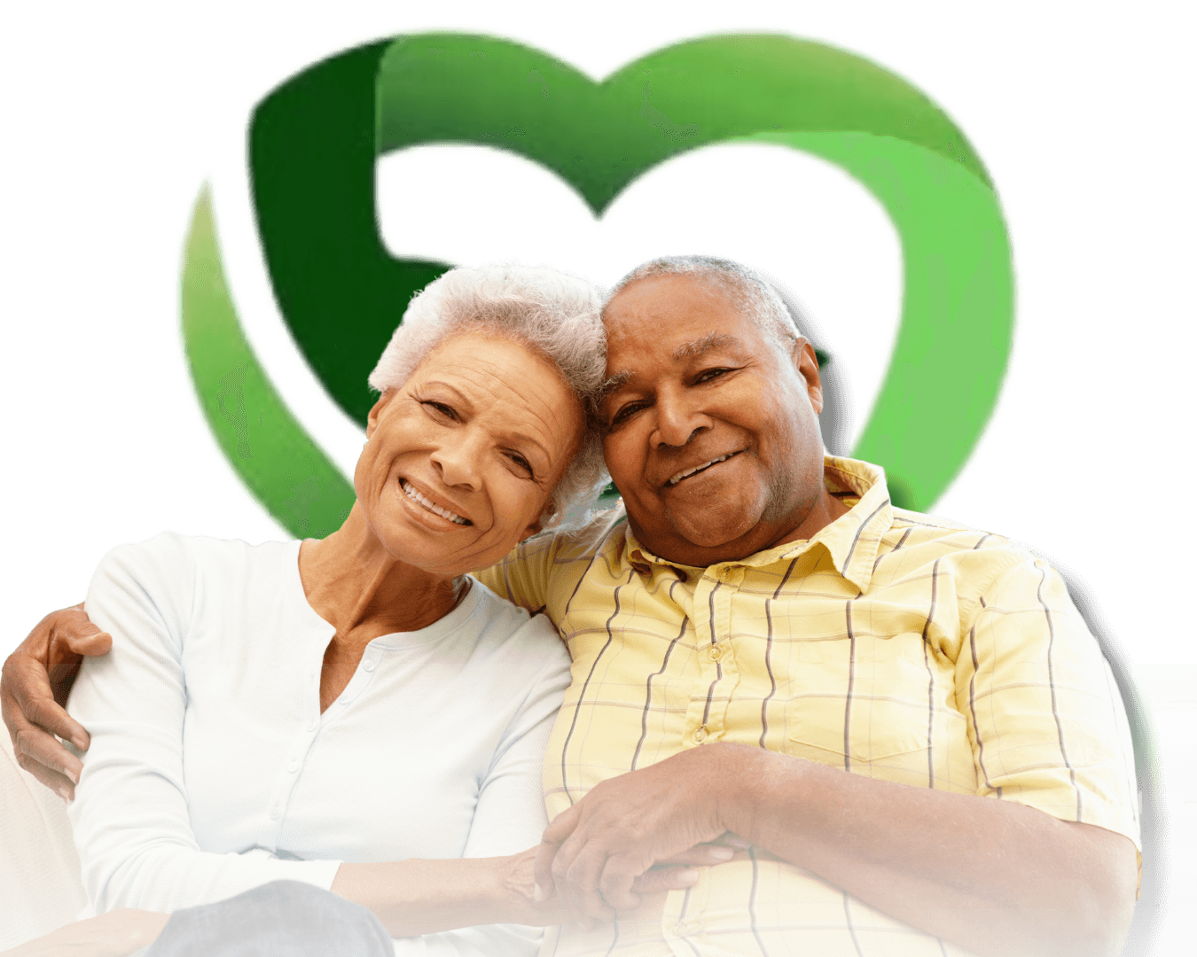 A M&M Caring Hands caregiver smiling with a client